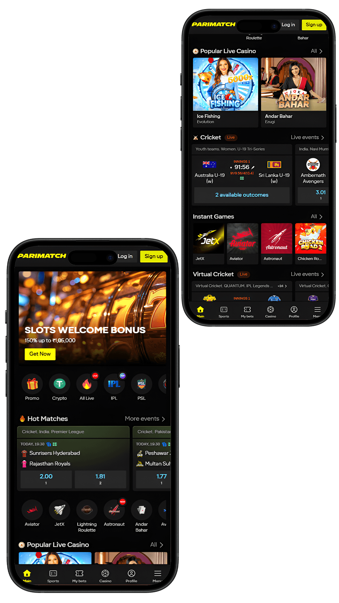 Parimatch API Integration Services
