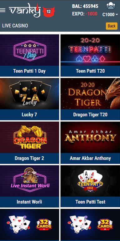 Sports Betting App UI