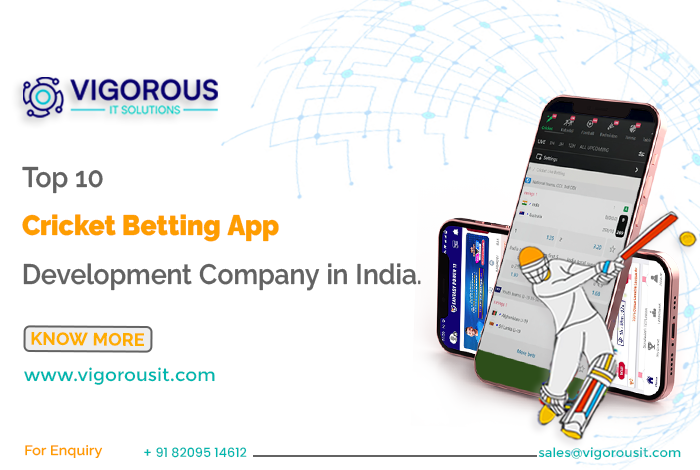 Top Cricket Betting App Development Company in India