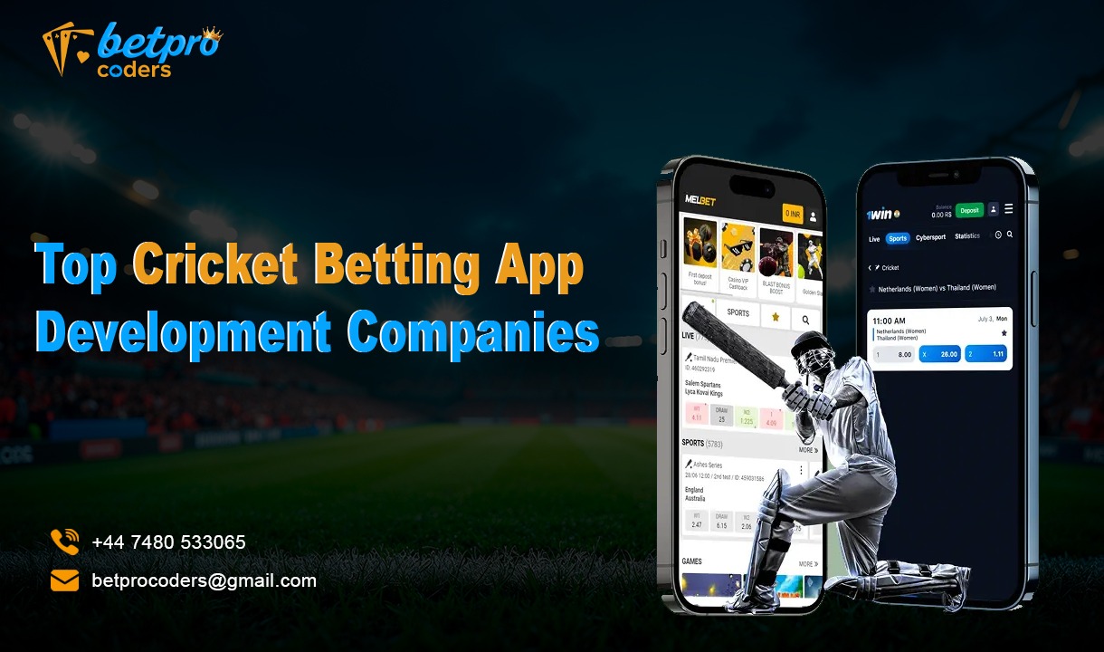Top Cricket Betting App Development Companies 