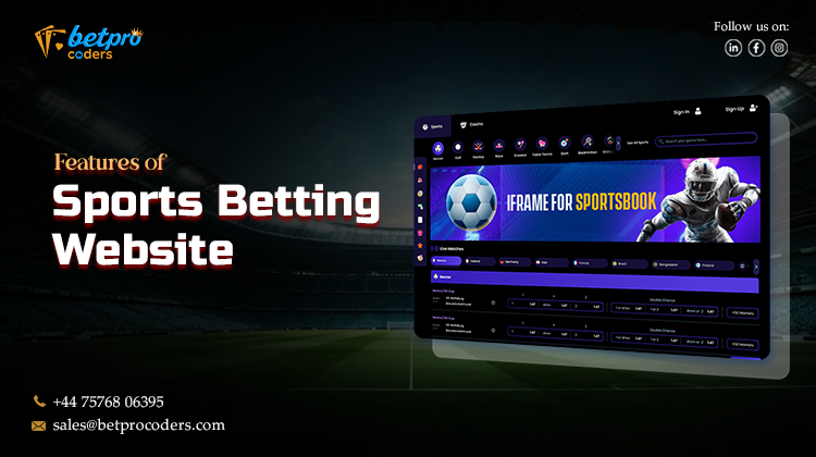 Features of Sports Betting Website