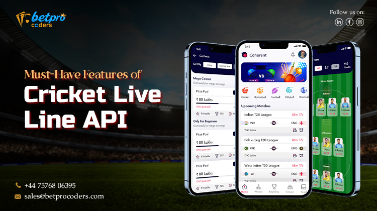 Must-Have Features of Cricket Live Line API