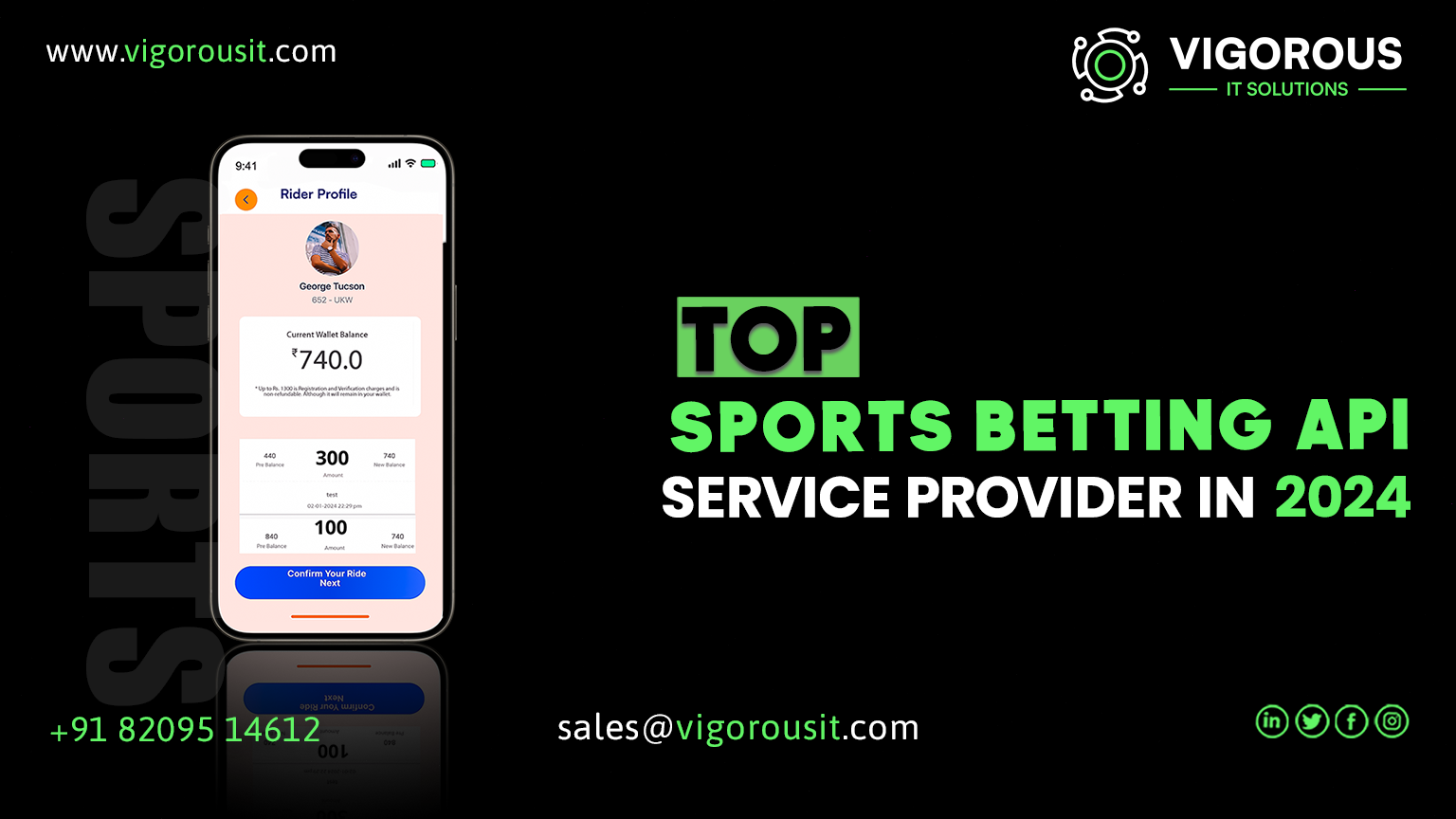 Sports Betting API Provider