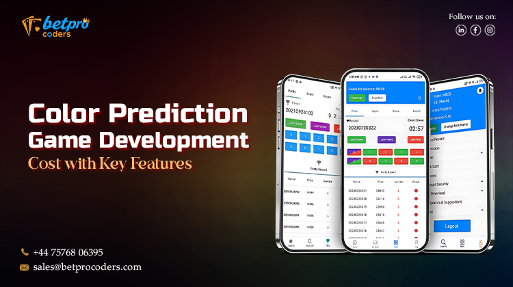 Color Prediction Game Development Cost with Key Features