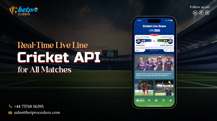 Live Line Cricket API