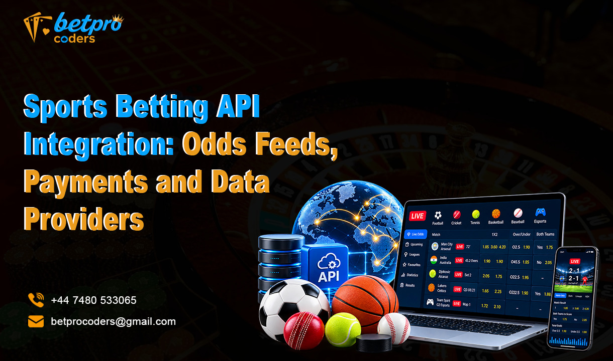 Sports Betting API Integration: Odds Feeds, Payments and Data Providers